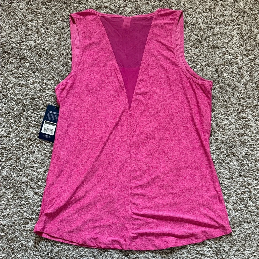 Pink Performance Tank Top - Picture 2 of 2